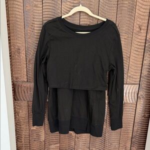 Baby wearing Sweatshirt - front or back carry!